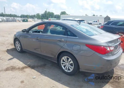 2012 Hyundai Sonata Gl из США, поврежденный, VIN 5NPEB4AC0CH380576